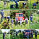 Jugendfeuerwehr Rom pflanzt Obstbäumchen im Rahmen der Apfelbaum-Challenge
