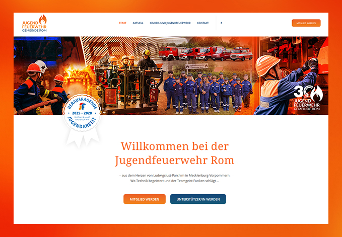 Unsere Jugendfeuerwehr jetzt mit eigener Website!