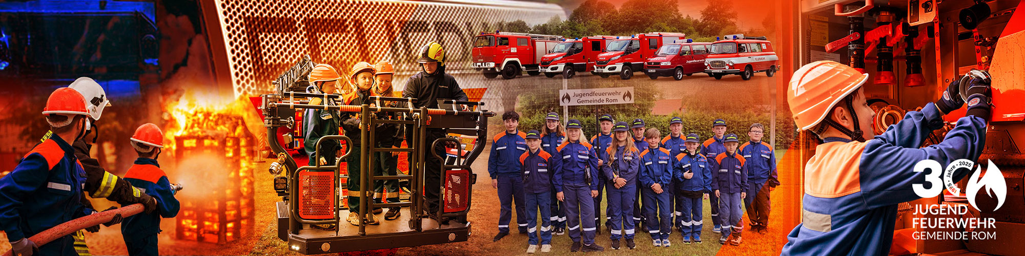 Die Jugendfeuerwehr Gemeinde Rom