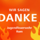 Danke von der Jugendfeuerwehr Rom